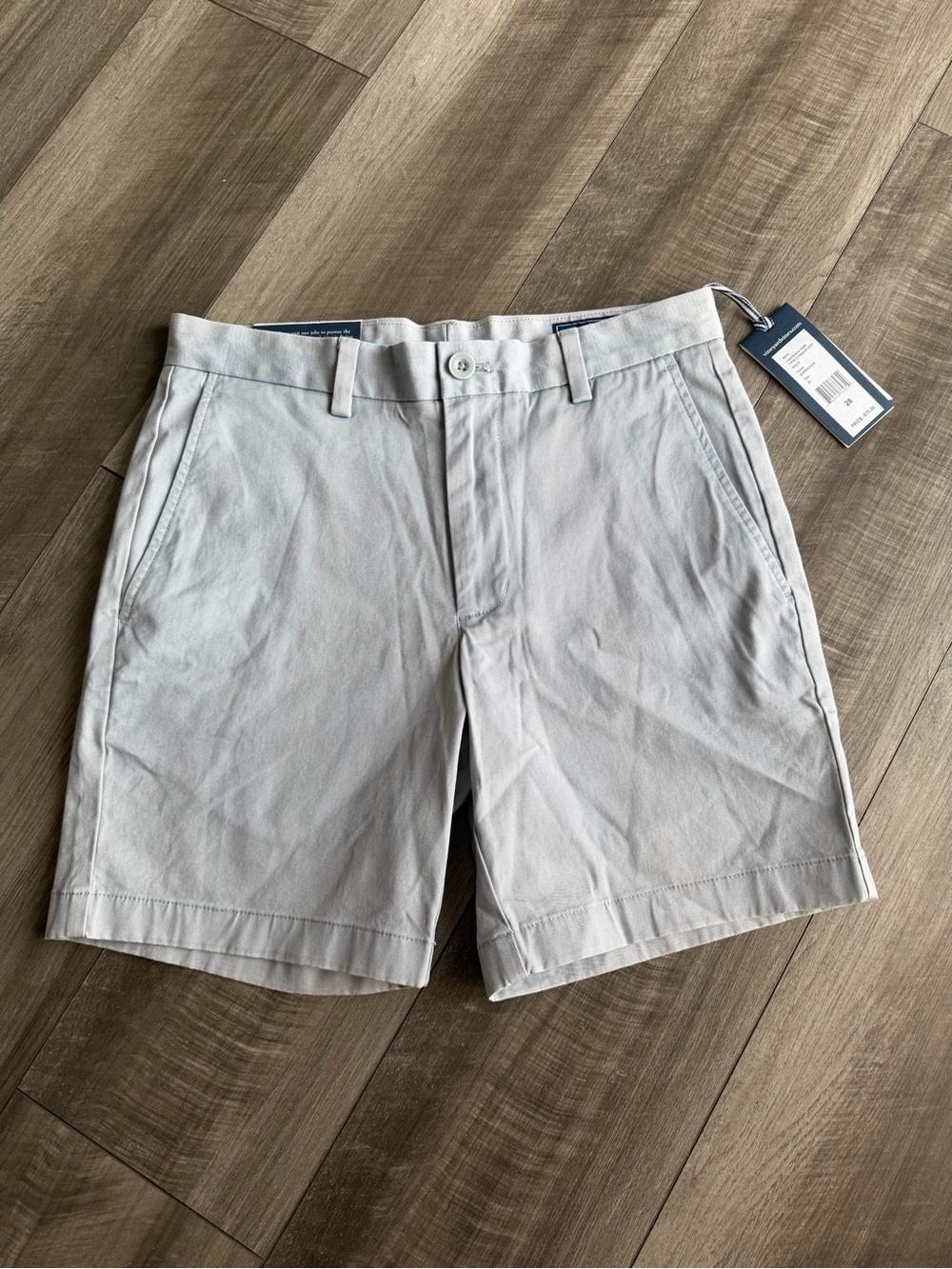 NWT Vinyard Vines Men’s 7” Breaker Short in Baracuda Waist Sz 28 Preppy Cotton